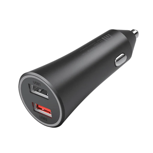 mi 37w dual port car charger